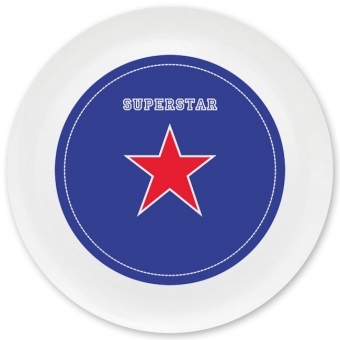 Superstar Grill-/ Pizzateller dunkelblau