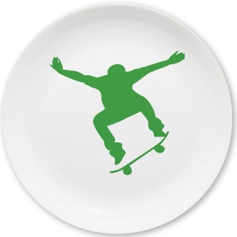 Skateboard Kleiner Teller grün